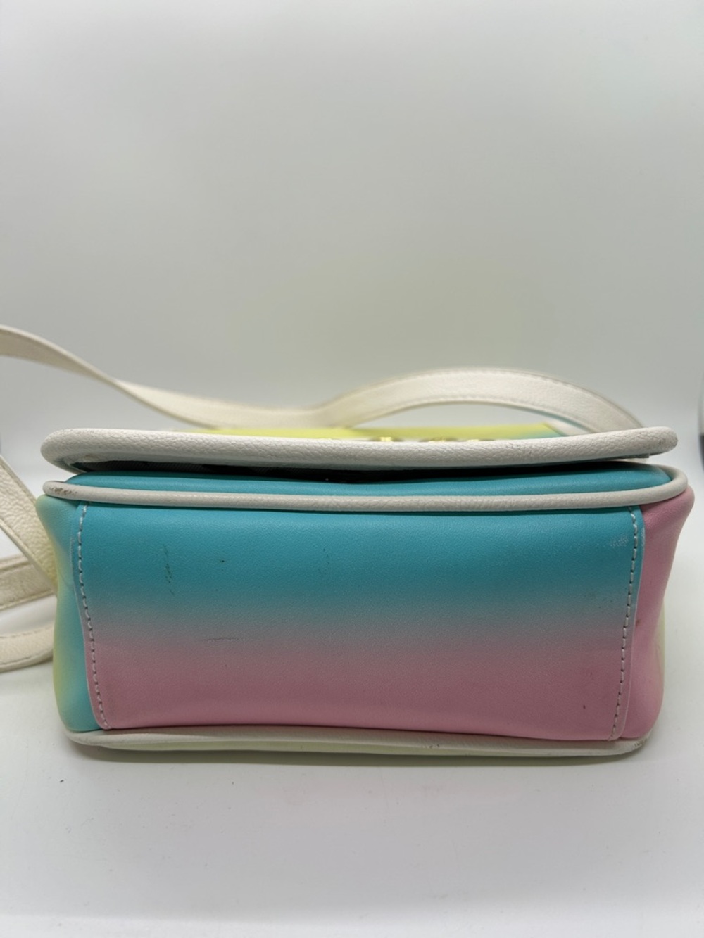 Betsey Johnson Cute Whimsical Pastel  Rotary Dial Leather Crossbody Bag Purse 🌸🌸 - Picture 5 of 12